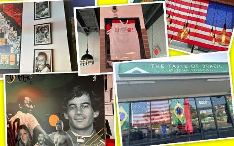 Mundial de Clubes: restaurante brasileiro na Filadélfia exibe imagem de Zico e camisa do Flamengo