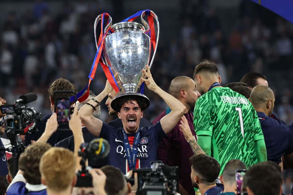 Vitinha é um dos destaques do PSG e será adversário de Lionel Messi nas oitavas de final do Mundial de Clubes (Foto: AFP)