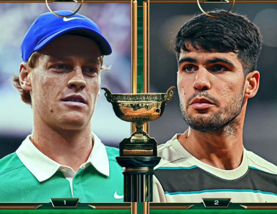 Sinner x Alcaraz: saiba curiosidades bizarras sobre a final de Roland Garros