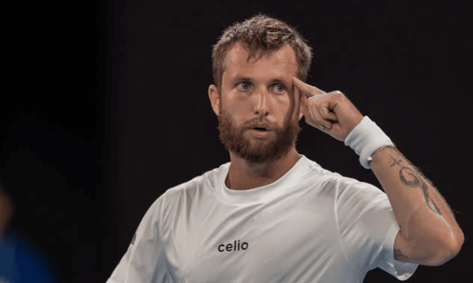 O polêmico francês Corentin Moutet (Reprodução)