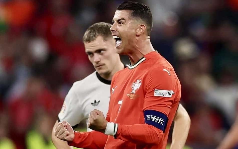 Cristiano Ronaldo em campo; veja as escalações de Portugal x Espanha na final da Nations League