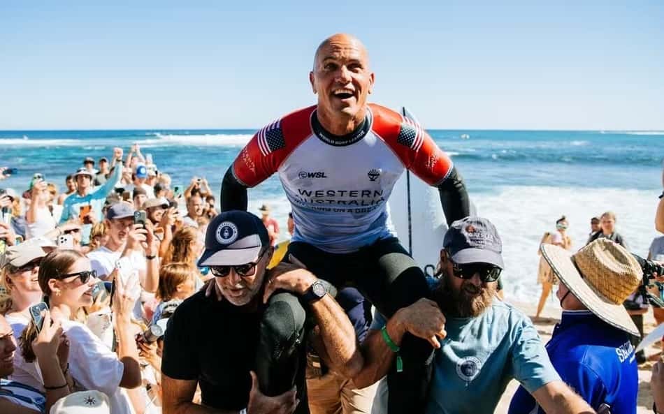 Com Kelly Slater, WSL retorna para etapa de Trestles