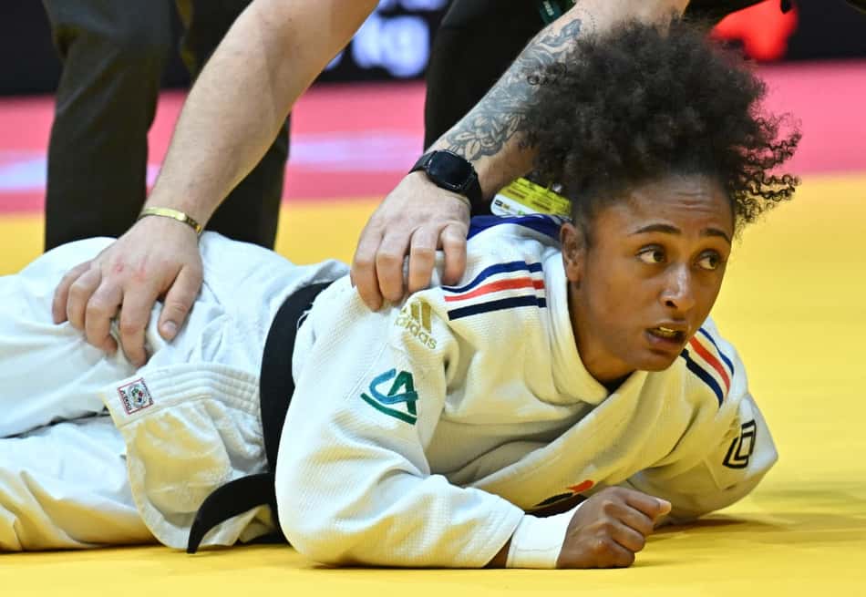 Judoca francesa recobrou a consciência ainda no tatame