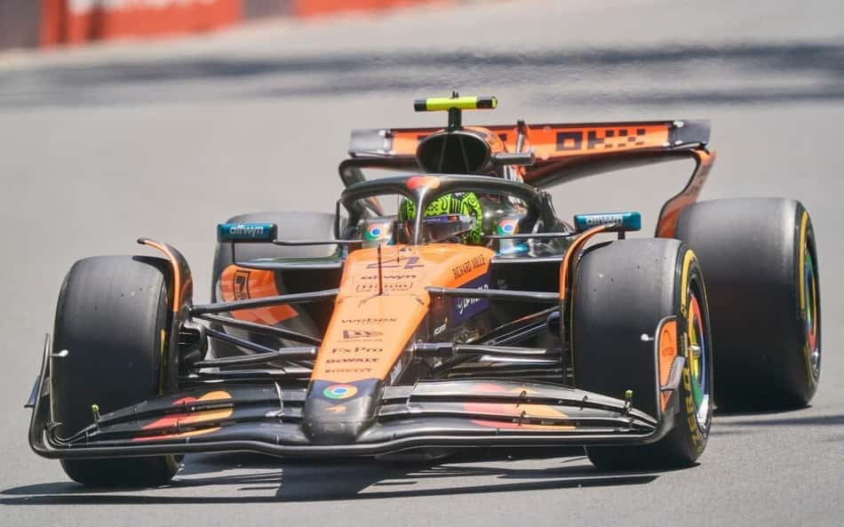 Norris eleva sarrafo para classificação e lidera TL3 do GP do Canadá