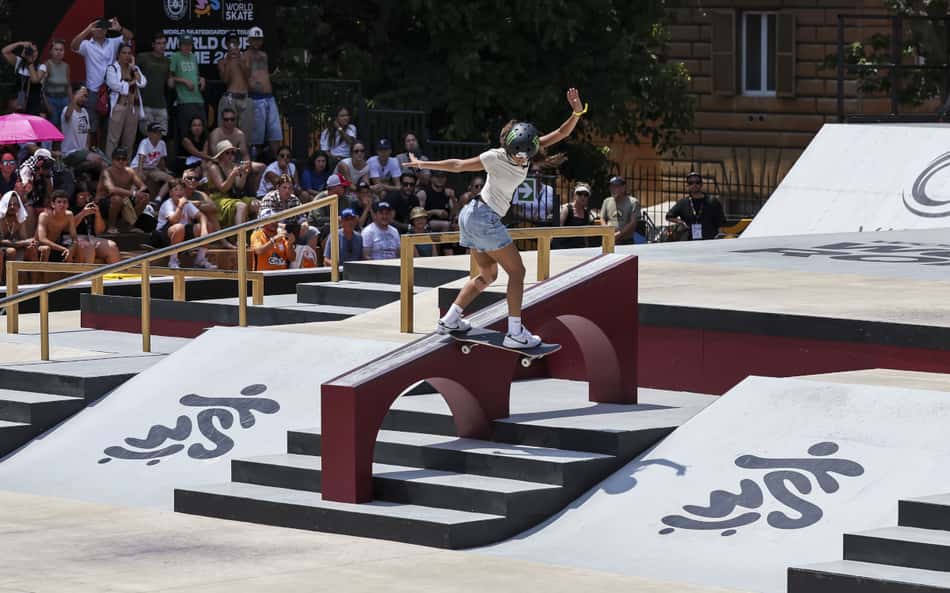 Rayssa Leal caiu na semifinal em Roma