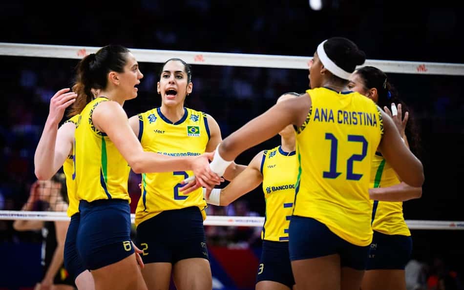 Brasil x República Dominicana na VNL feminina: saiba o horário e onde assistir
