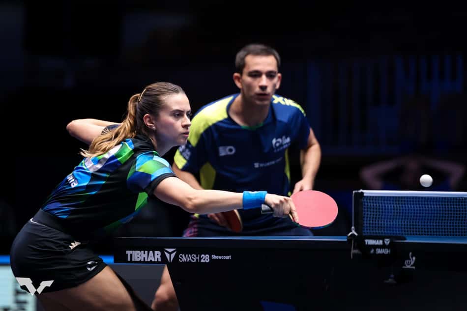 Bruna Takahashi e Hugo Calderano passaram de fase no WTT Star Contender
