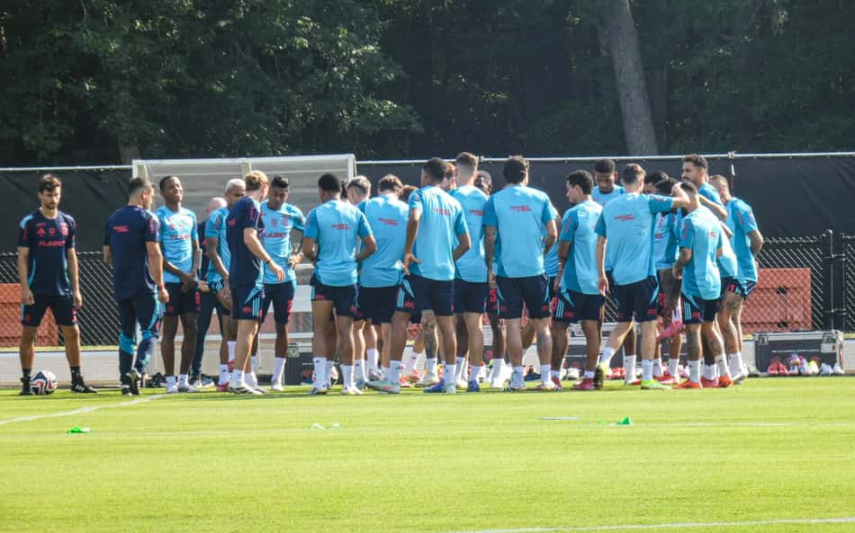treino Flamengo EUA Mundial