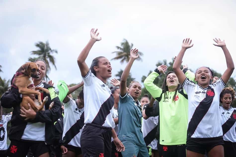 Vasco disputa a Série A2 feminina. (Foto: Dikran Sahagian/Vasco)