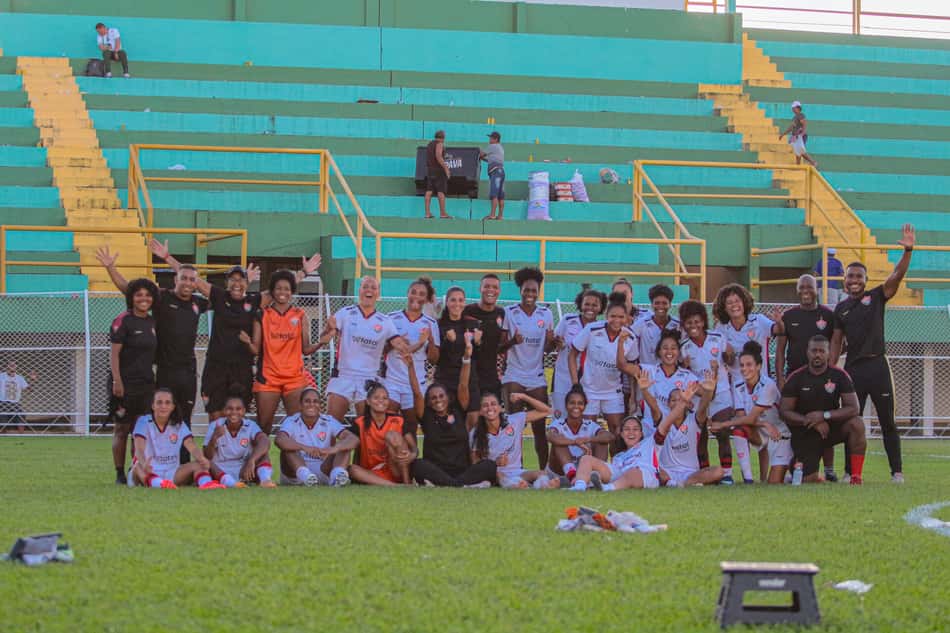 Vitória disputa a Série A2 feminina. (Foto: EC Vitória/Divulgação)