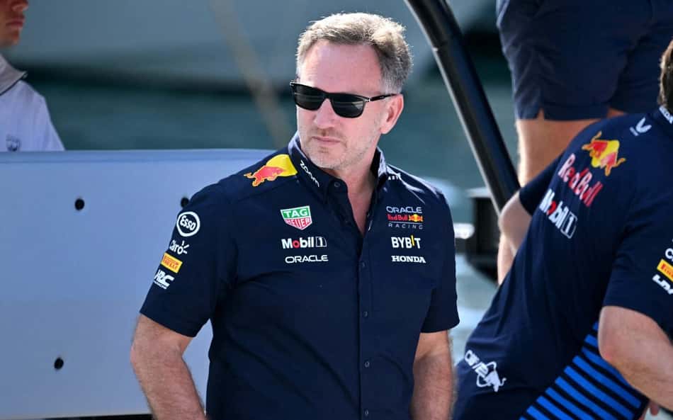 Christian Horner no GP de Mônaco (Foto: NICOLAS TUCAT / AFP)