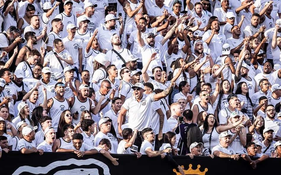 Torcida do Santos terá três jogos em casa em julho, pelo Campeonato Brasileiro. (Foto: Raul Baretta/ Santos FC)