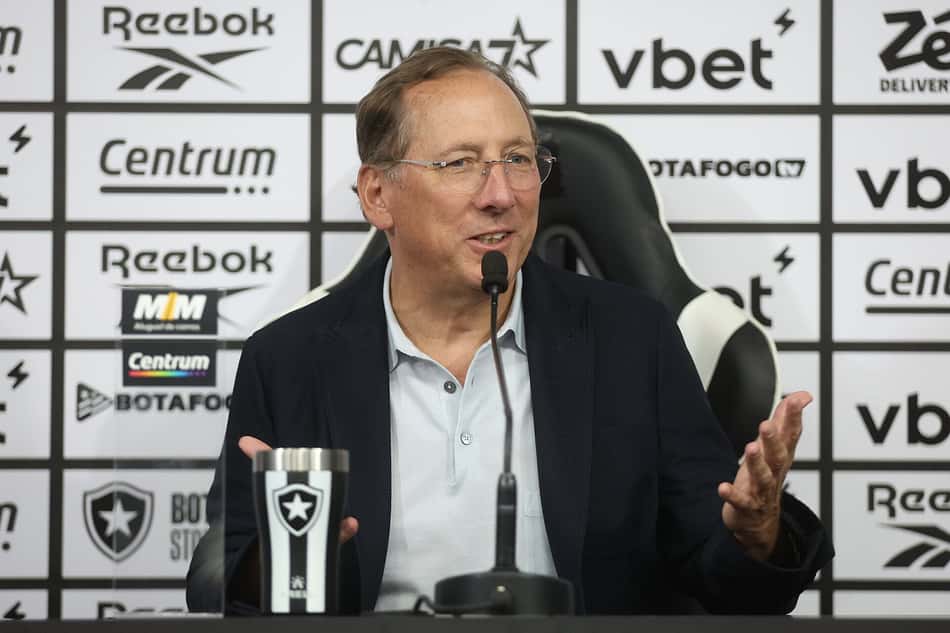 John Textor é o dono da SAF do Botafogo (Foto: Vitor Silva/Botafogo)