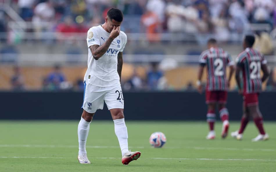 Jogadores se emocionam antes de Fluminense x Al-Hilal pelo Mundial