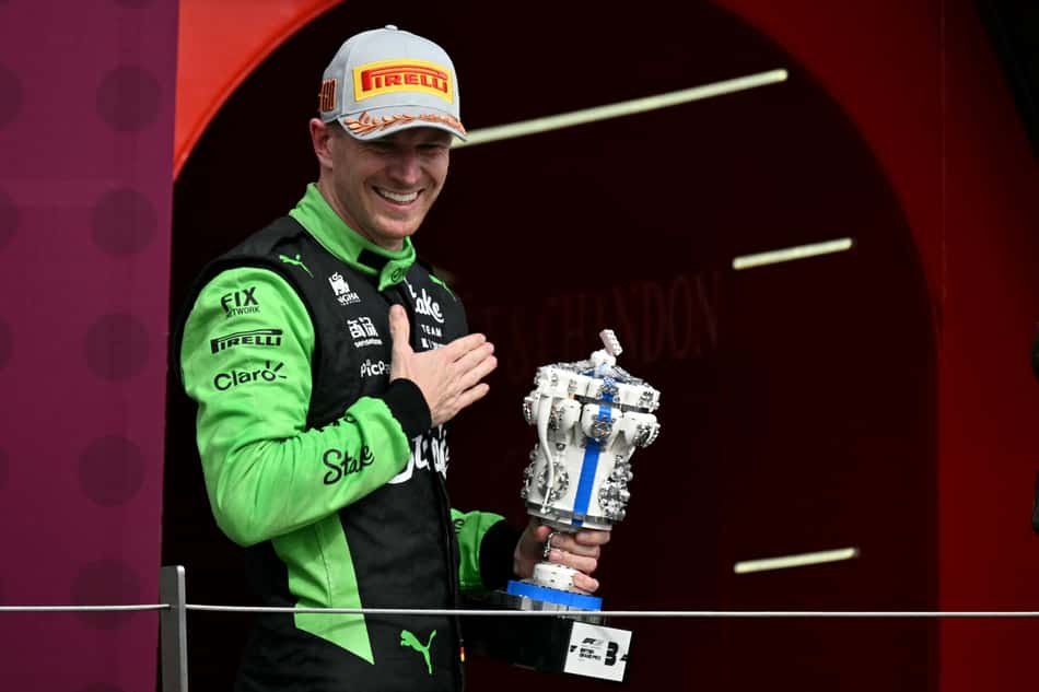 GP Inglaterra Nico Hulkenberg Fórmula 1 F1 Sauber: Gabriel Bortoleto e Nico Hulkenberg