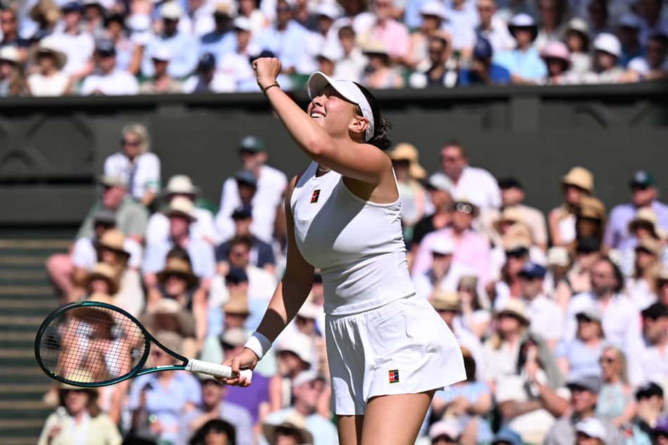Aos 23 anos, Amanda Anisimova alcança a primeira final de Grand Slam (Foto: Kirill KUDRYAVTSEV / AFP)