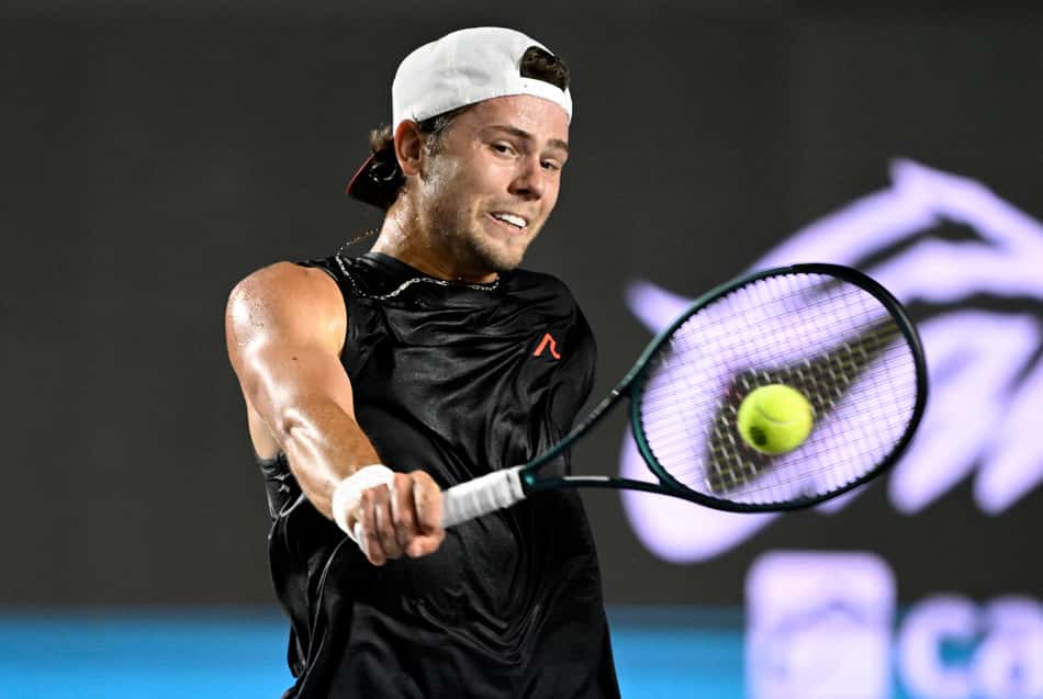 O americano Aleksandar Kovacevic, 76º do ranking, será o próximo rival de Rublev, na semifinal