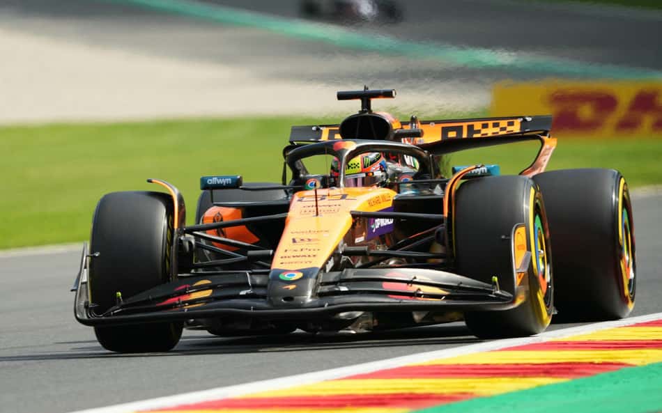 F1: Piastri brilha no fim e conquista pole da Sprint do GP da Bélgica