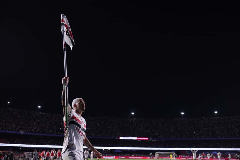 Luciano, atacante do São Paulo