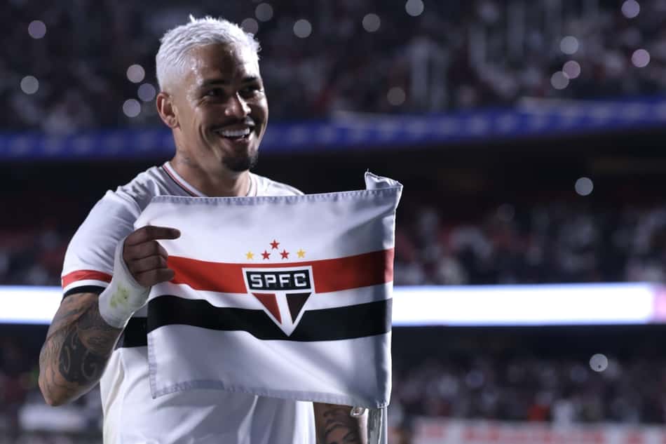 Luciano, atacante do São Paulo