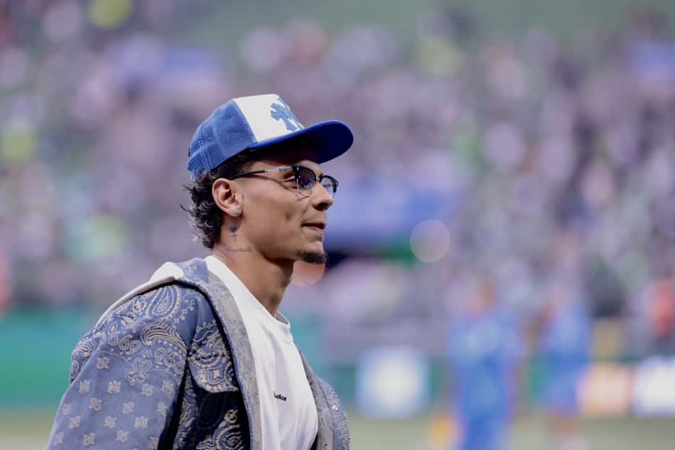 Richard Ríos, volante do Palmeiras
