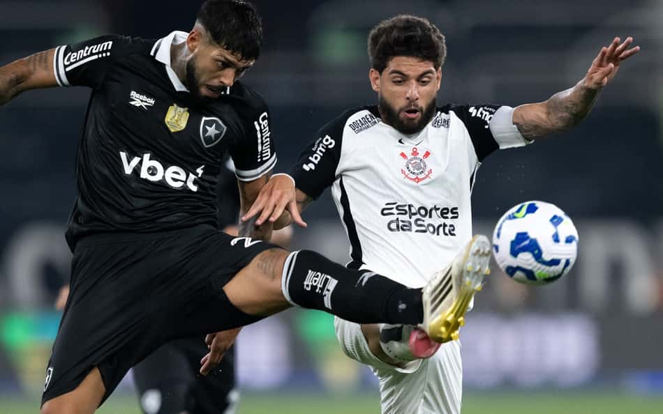 Melhores momentos: Botafogo e Corinthians empatam em jogo com um tempo para cada