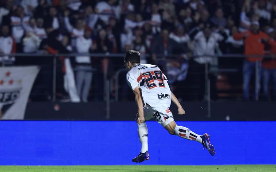 Pablo Maia se reinventa com gol e acende sinergia com torcida do São Paulo