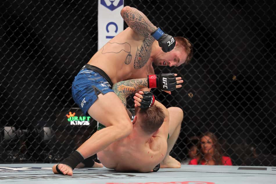 Brendan Allen vence Marvin Vettori no UFC 318 (foto: Jonathan Bachman / GETTY IMAGES NORTH AMERICA / Getty Images via AFP)