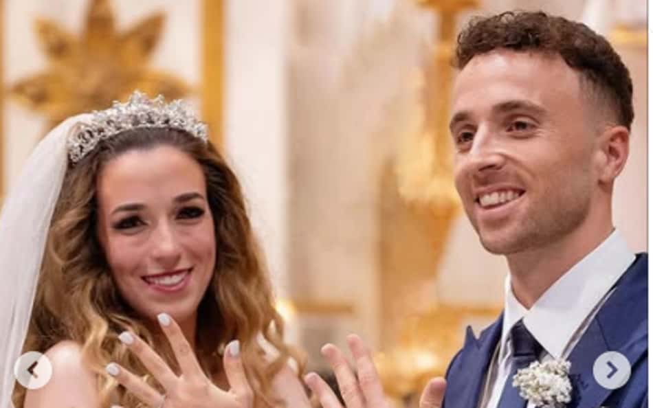 Diogo Jota se casou há 11 dias e fez homenagem para a esposa horas antes de morrer