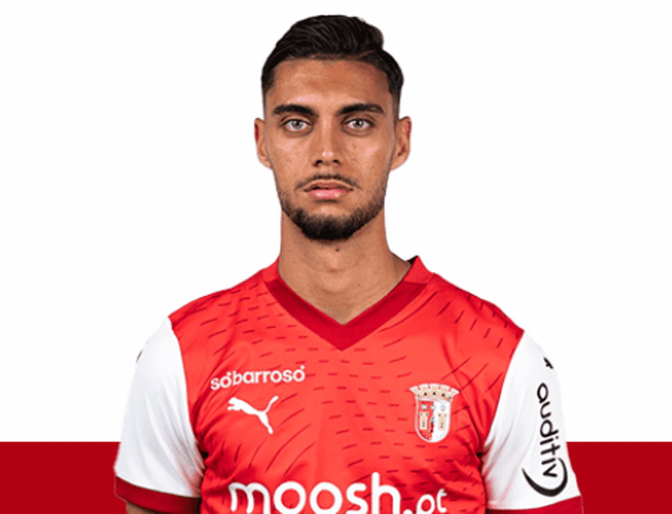 Atacante Gabri Martínez, do Braga (Foto: Braga/Divulgação)