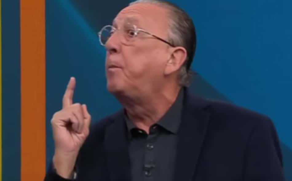 Galvão Bueno no programa "Galvão e Amigos" (Foto: Reprodução Band)