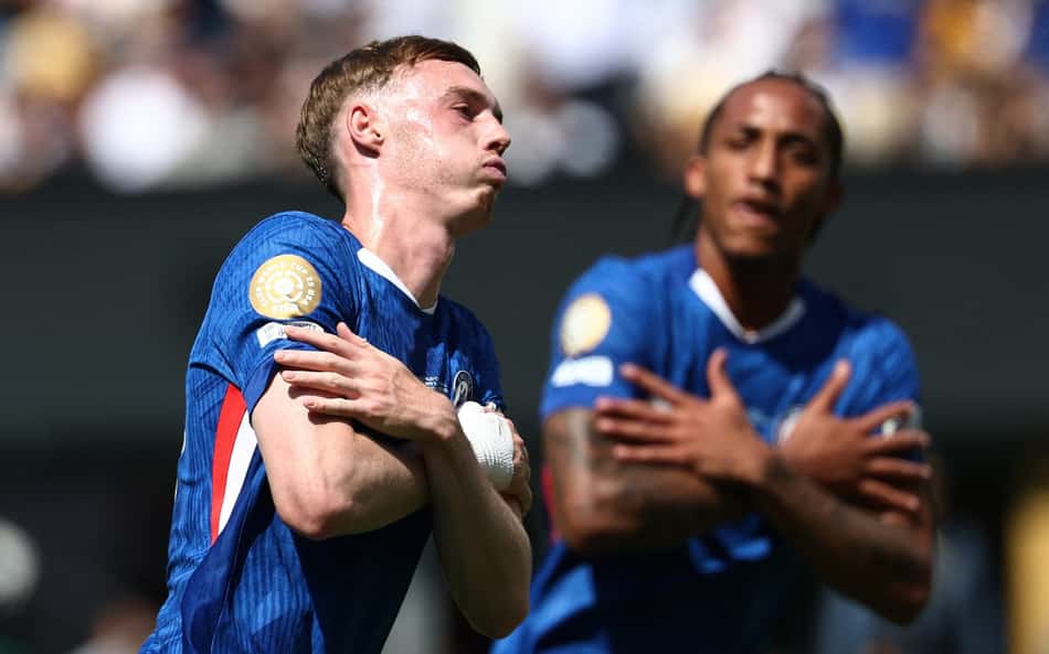 Entenda a comemoração de Cole Palmer, destaque do Chelsea contra PSG