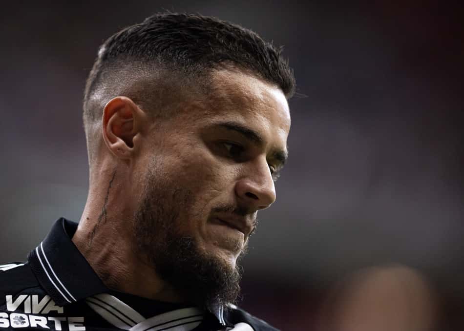 Coutinho durante a partida entre Vasco e Botafogo, no dia 12 de julho, pelo Brasileirão