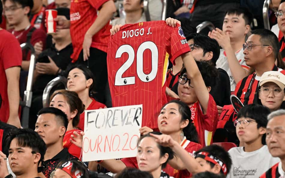 Liverpool planeja memorial em Anfield para Diogo Jota