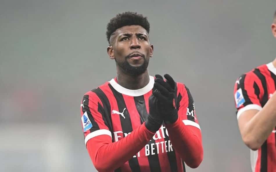 Emerson Royal em ação pelo Milan (Foto: Reprodução/Instagram)