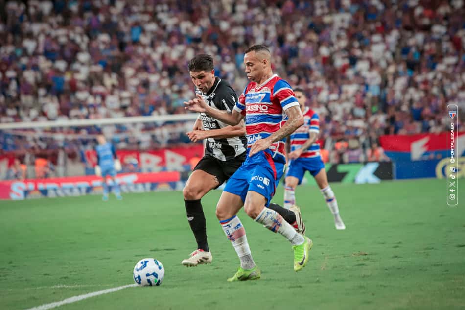 Partida entre Fortaleza e Ceará, pelo Brasileirão (Foto: Mateus Lotif/Fortaleza EC)