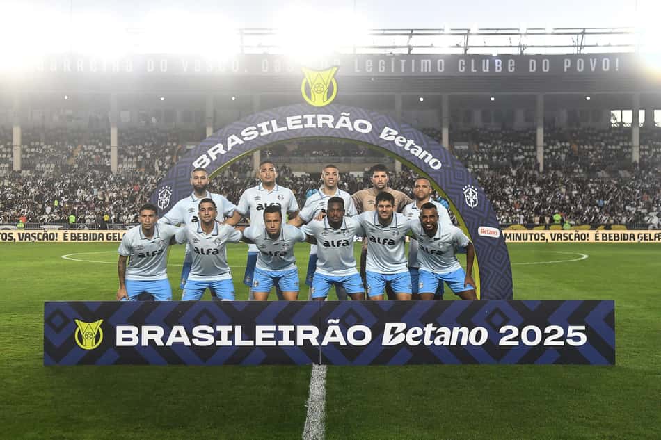 Time do Grêmio que iniciou o jogo contra o Vasco. (Foto: Alexandre Durão/Grêmio FBPA)
