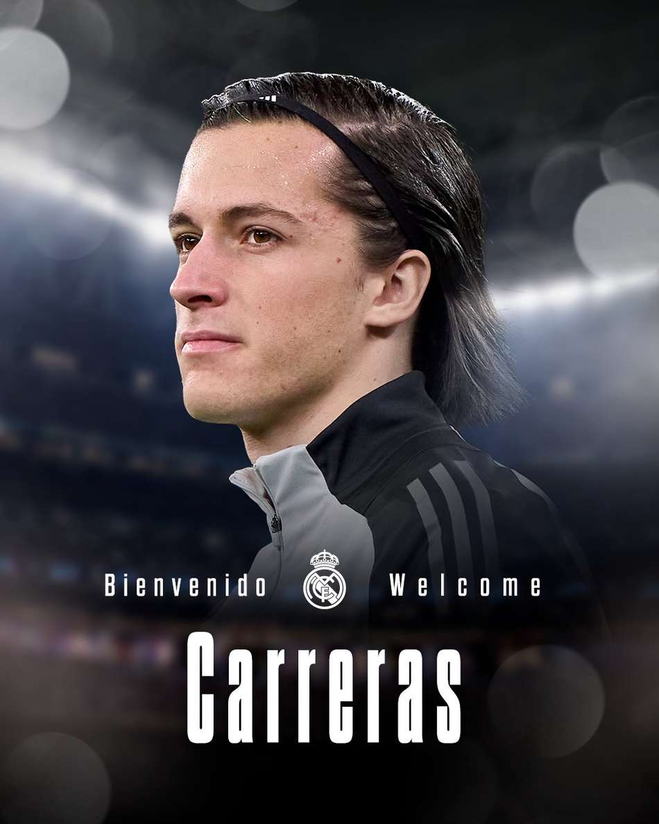 Real Madrid - anúncio da contratação de Álvaro Carreras