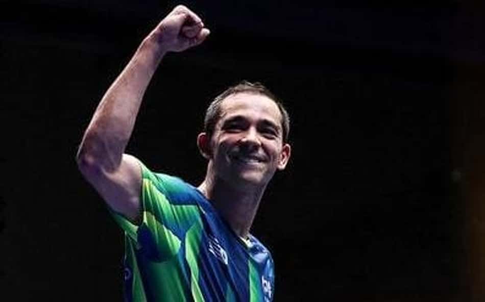 Hugo Calderano bicampeão do WTT da Eslovênia (foto: WTT)