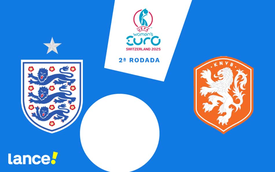 Inglaterra x Holanda: onde assistir ao jogo válido pela Eurocopa Feminina