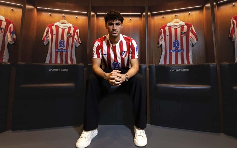 Ex-Internacional, sobre chegada ao Atlético de Madrid: "Estar ao lado dos melhores é muito importante"