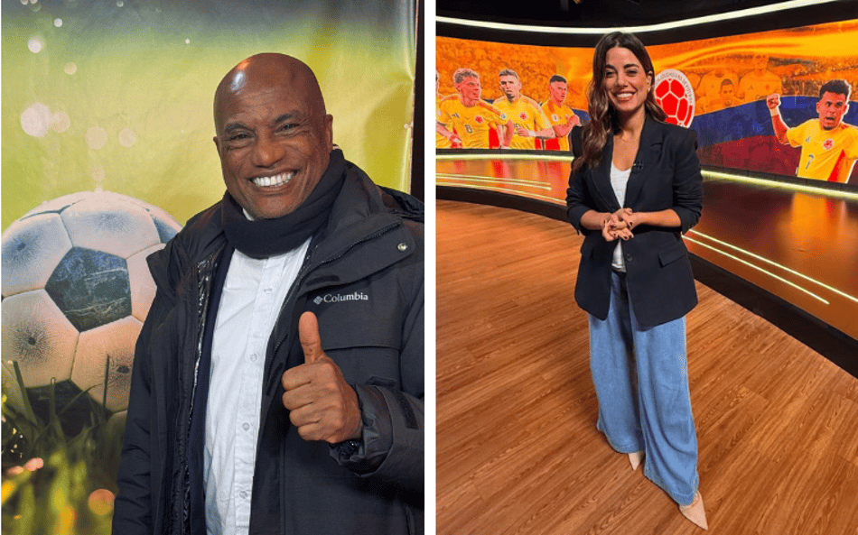 Jaime Dinas e Marina Granziera jornalistas Colômbia Carrascal Flamengo