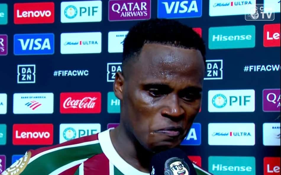 Reação de Arias comove a web após eliminação do Fluminense: 'Me quebrou'