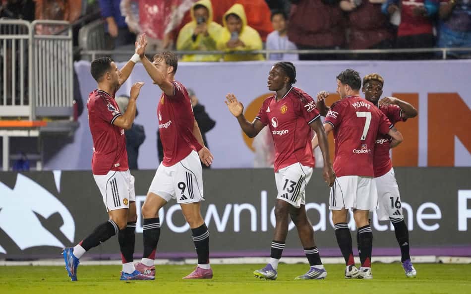 Em amistoso de pré-temporada, Manchester United goleia Bournemouth