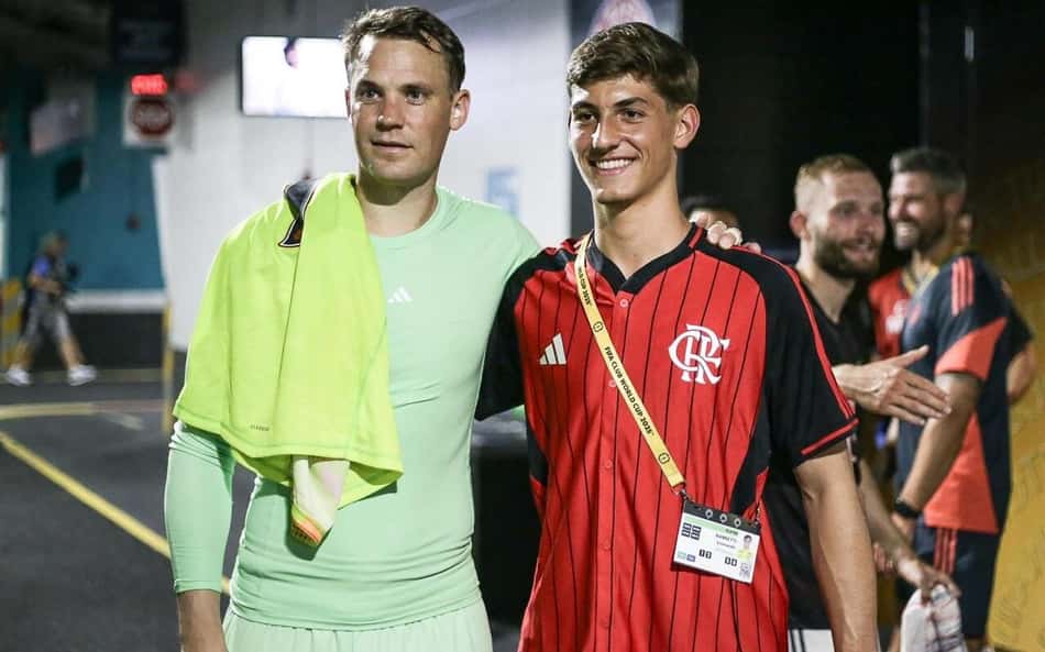 Goleiro do Flamengo celebra encontros com Diego Alves e Neuer e experiência no Mundial