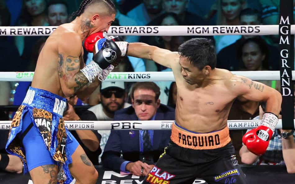 Pacquiao volta aos ringues após quatro anos e empata com campeão Barrios