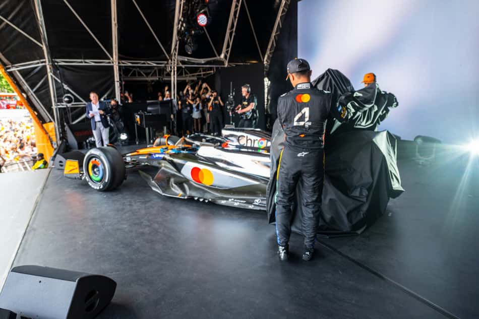 McLaren apresenta nova cor para GP da Inglaterra (foto: McLaren)