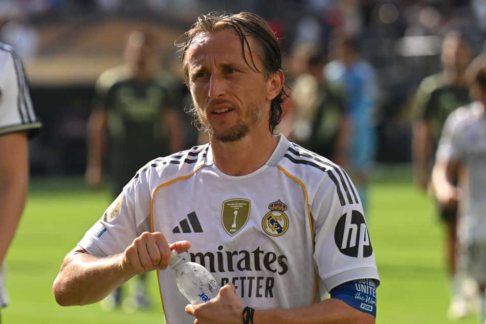Modric após a derrota do Real Madrid no Mundial de Clubes