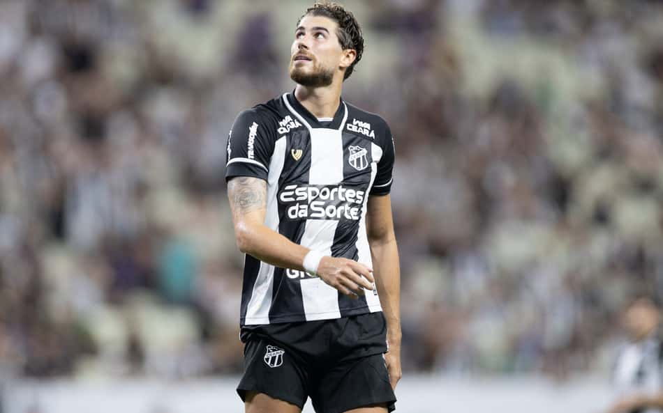 Pedro Raul finaliza 11 vezes em derrota do Ceará para o Mirassol; veja