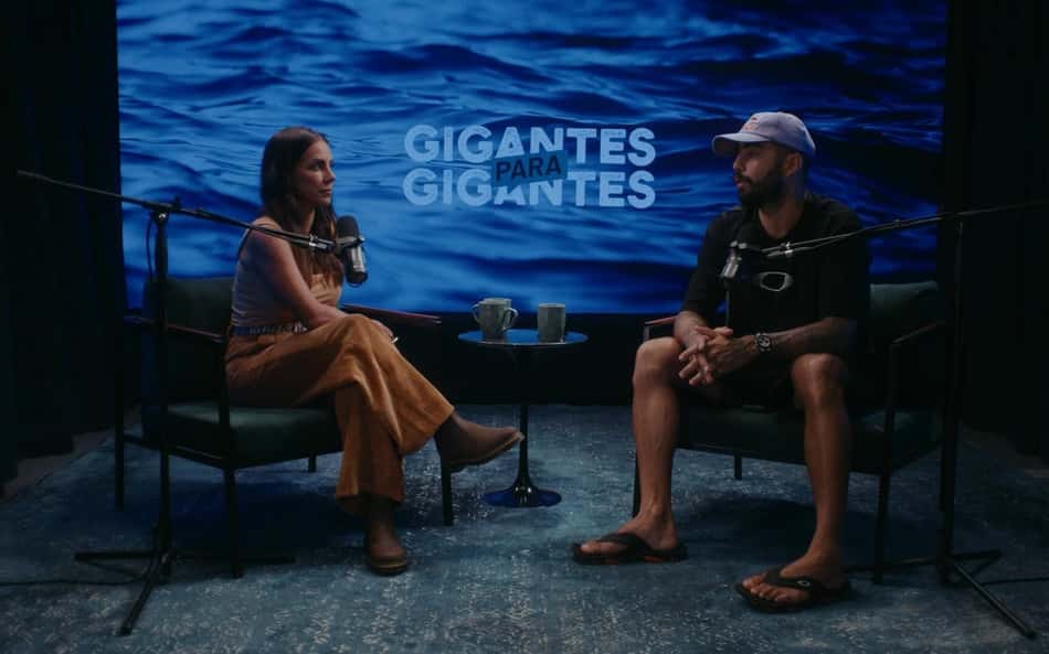 Pedro Scooby estreia videocast 'Gigantes para Gigantes' de Carol Barcellos